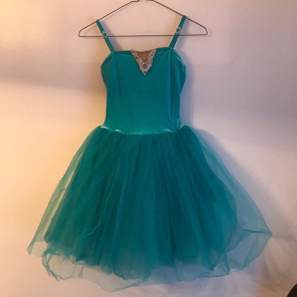 Teal Ballet Costume